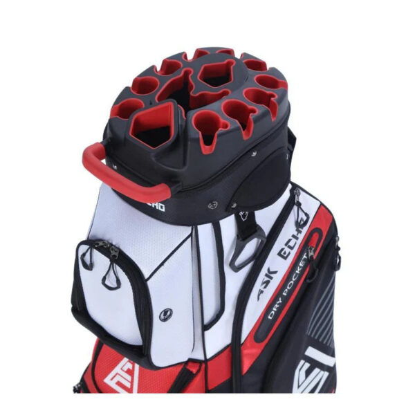 strike x tour cart bag – 14 way top with secure fit for every swing