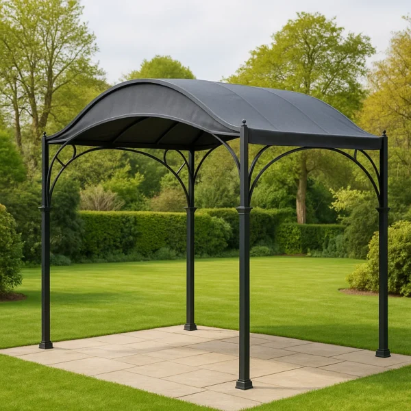 import placeholder for pergola de jardin curva negra de acero p 284191899