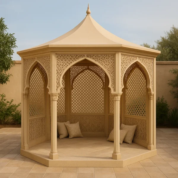 import placeholder for pergola quiosco beige de plastico para j 284191882