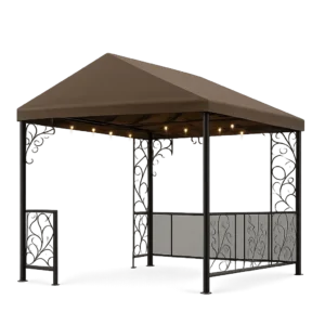 import placeholder for pergola de jardin decorativa marron de a 284191874