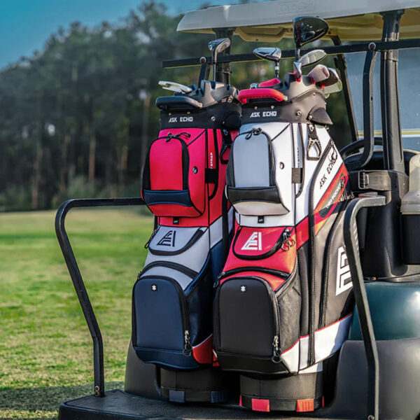 strike x tour cart bag – 14 way top with secure fit for every swing