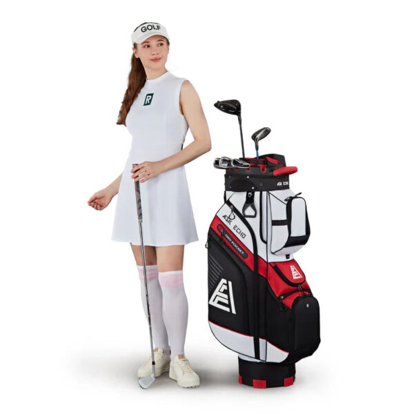 strike x tour cart bag – 14 way top with secure fit for every swing