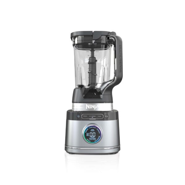 ninja tb400 detect kitchen system power blender + processor with blend sense technology, silver