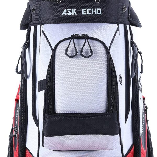 strike x tour cart bag – 14 way top with secure fit for every swing
