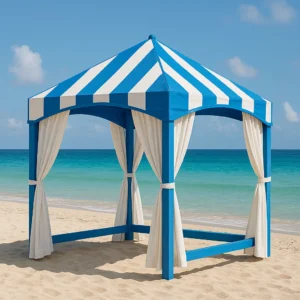 import placeholder for pergola cenador azul y blanco de metal p 284191919