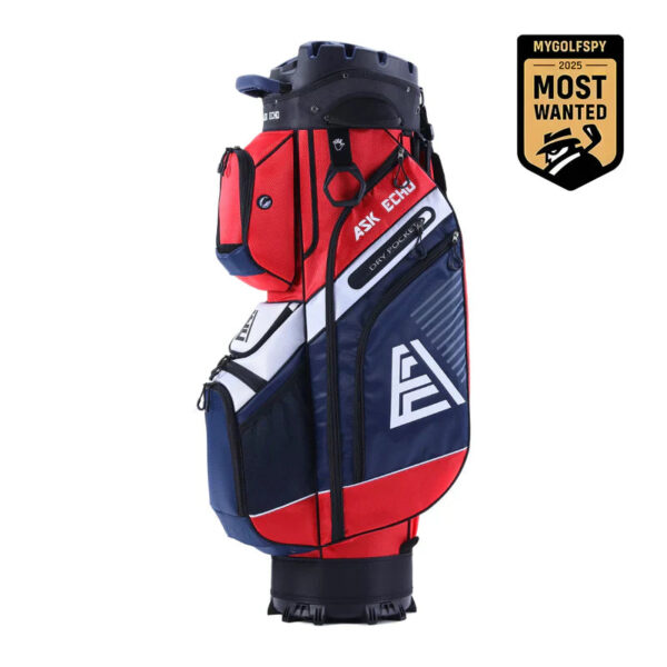strike x tour cart bag – 14 way top with secure fit for every swing